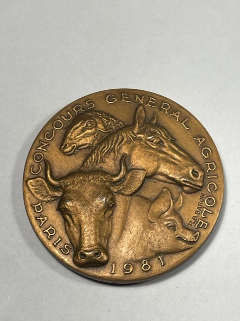MEDAILLE DE BRONZE Centième Concours Général Agricole