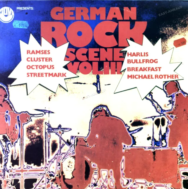 Various - German Rock Scene Vol. III LP (VG/VG) .