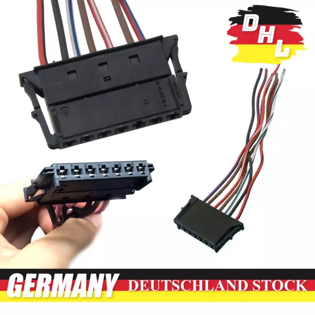 Stecker 7-polig Reparatursatz für Rückleuchte W204 W203 W211 A2115450328 Kabel