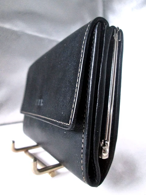 Frédéric Johns Porte Monnaie Euro en Cuir - Porte Monnaie Trieur avec 8
