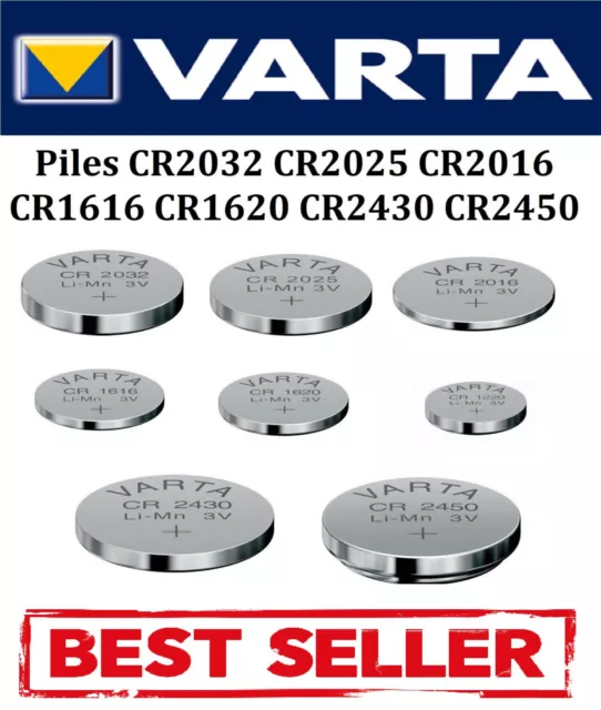 Piles  CR1616 Vrac VARTA industrielle, gamme Professionnelle et economique