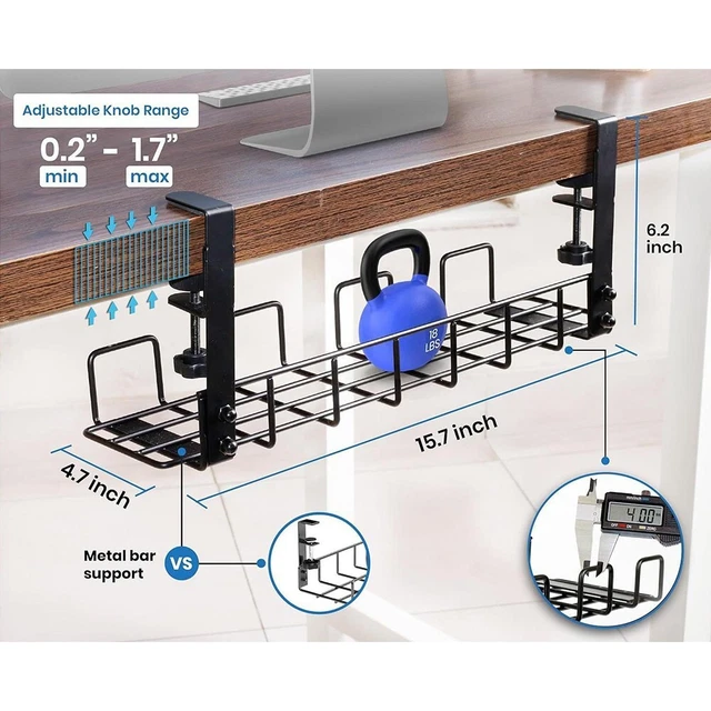 Lot De 50 Sangles Auto-adhésives Pour Rangement Des Câbles Sous Le