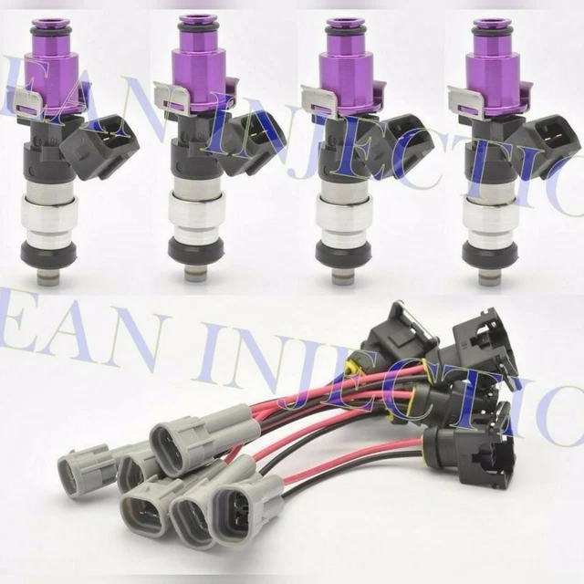 4x 1000cc Einspritzdüsen Für TOYOTA CELICA GT-4 MR2 TURBO 3SGTE For Bosch Ev14 143205552726