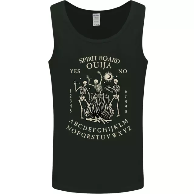 Ouija Spirit Board Halloween Dämonen Geister Herren Weste Tank Top