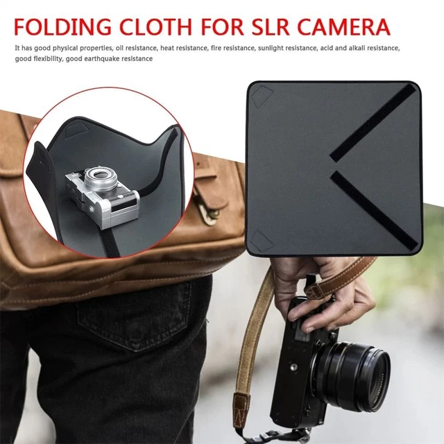 Lente DSLR Flash Paño Cámara Envoltura Paño Cámara Manta Cámara Bolsa Envolvente