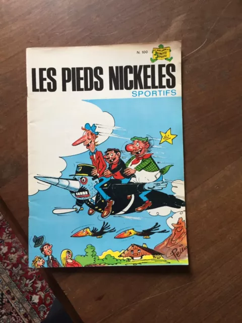 ALBUM BD PELLOS MARIC LES PIEDS NICKELES 100 sportifs  eo 1978 spe 1