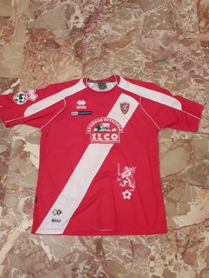 Erreà 2011/12 GROSSETO MAGLIA THIRD MATCH WORN SHIRT ERREA CRIMI 6 TAGLIA L 