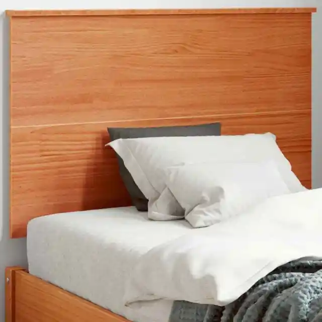 Tête de lit cire marron 90 cm bois massif de pin vidaXL