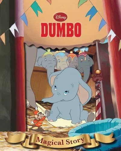 Disney Dumbo Magical Story with Amazing Moving Picture Cover