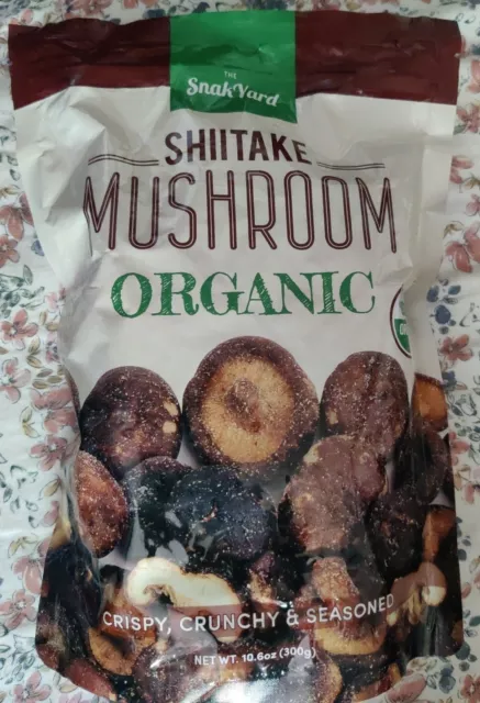 The Snak Yard Shitake Mushroom Crispy and Crunchy - 10.6 oz 