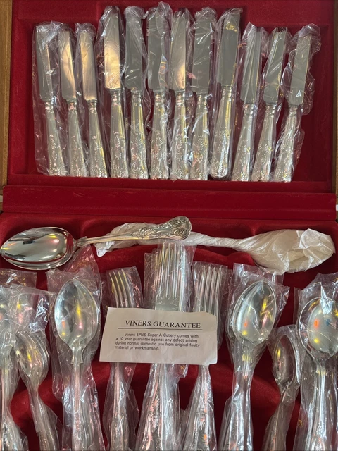 VINERS　キングスロイヤル　44本カトラリーセット Viners of Sheffield Kings Royale Canteen of Cutlery Set 44