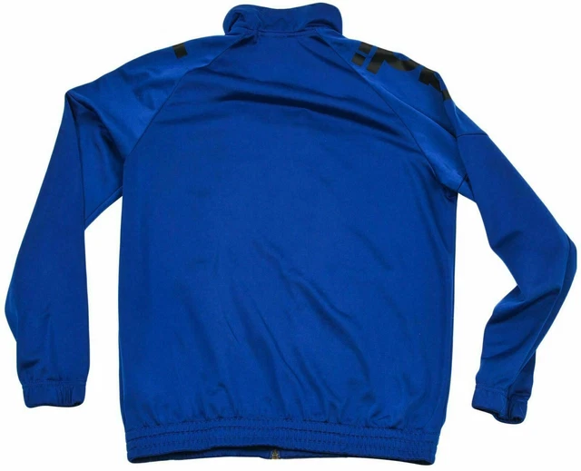 Adidas Bambini Maglione Blu Scuro Misura UK 13-14Y D164 Sport Tuta Top Originale