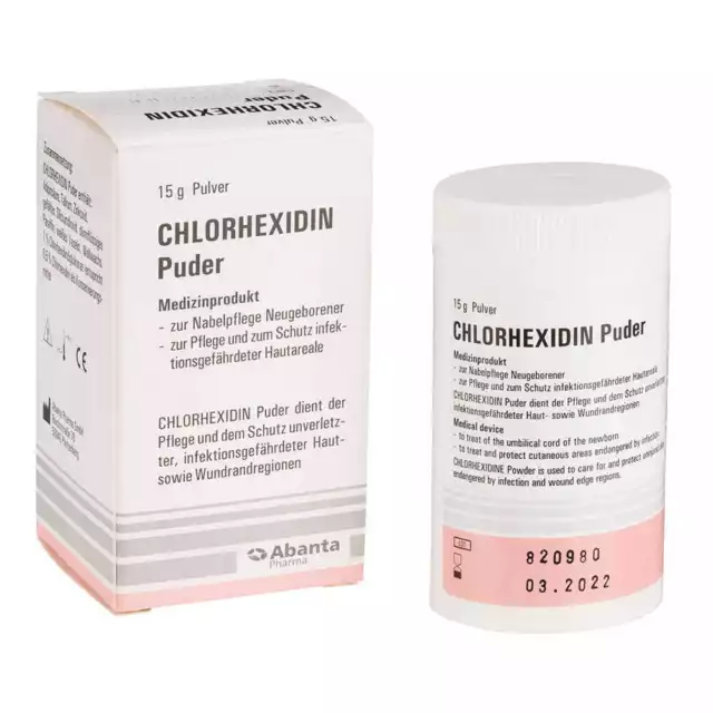 CHLORHEXIDIN Puder 15 g Puder