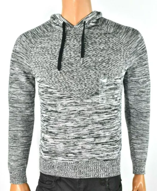 INC International Concepts Mens Hoodie Sweater New XS Gray Pullover Long Sleeves