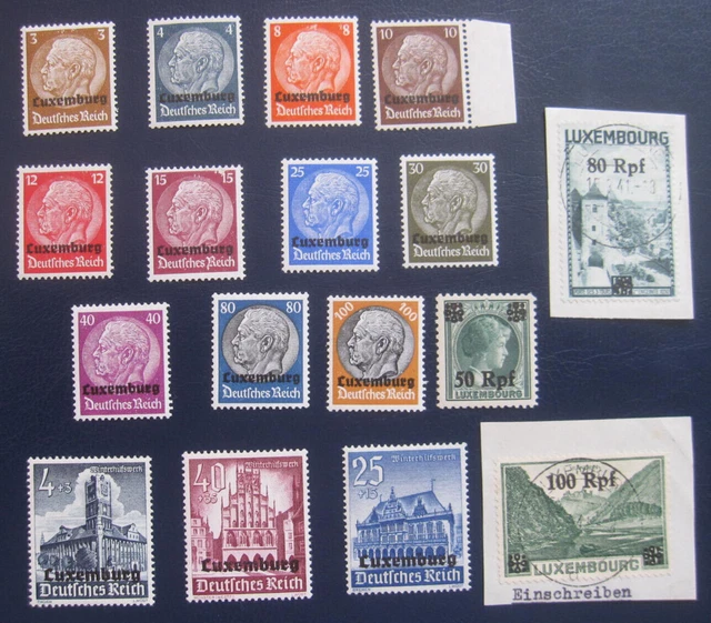 DB ,Luxemburg ,Posten ,1940