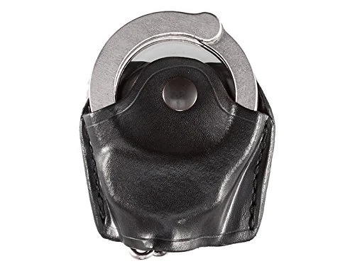 506 Handcuff Case, Open Top, Black, Plain