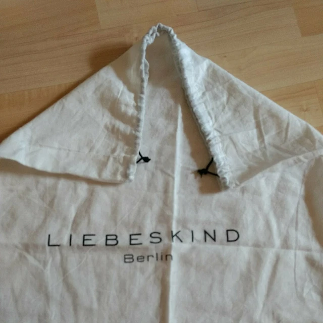 LIEBESKIND Berlin weißer XL Staubbeutel 46,5 x 59 cm Tasche/Schuhe TOP ZUSTAND 2