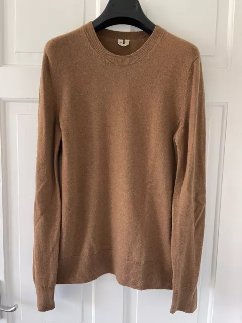 ARKET (XS) BEIGE Brown Jumper Size UK 8 10 EU 36 38 Wool Cotton Cosy  Sweater £9.99 - PicClick UK
