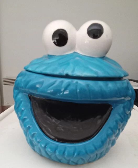 Sesame street cookie monster cookie jar 30 00 picclick au