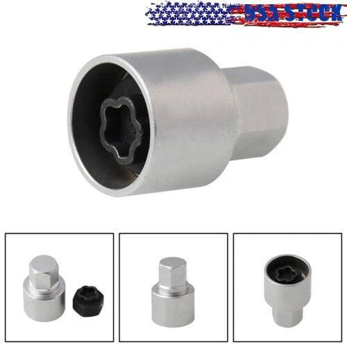 TIRE WHEEL LOCK AntiTheft Screw Lug Nut Bolt 41 Removal Key Socket