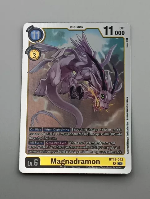 Digimon TCG Einzelkarte Magnadramon NM