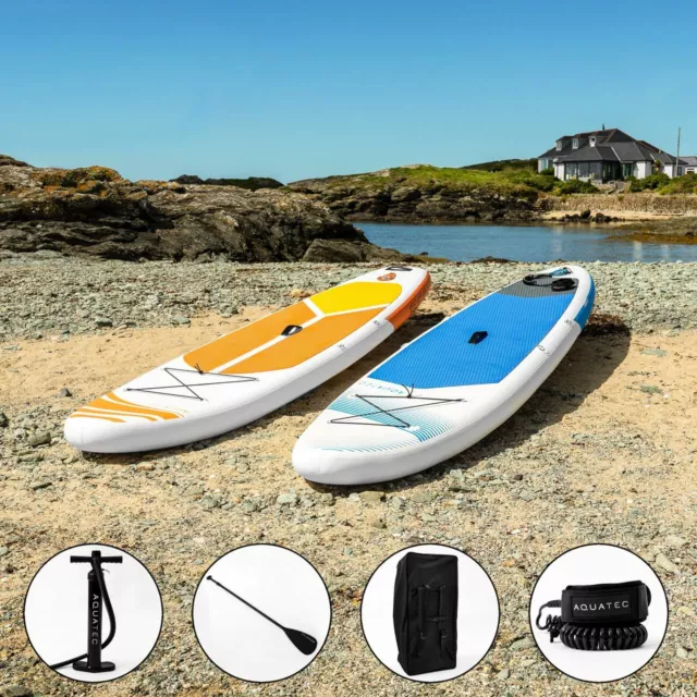 Aquatec Tavola Da Paddleboard GONFIABILE - 3,2m/3,5m | Ad Alta Performance|Surf