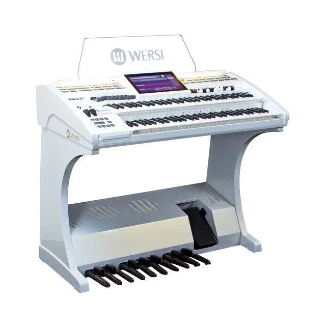 Wersi SONIC OAX500LS, Electronic Organ, Mother of Pearl White, Includes Speaker