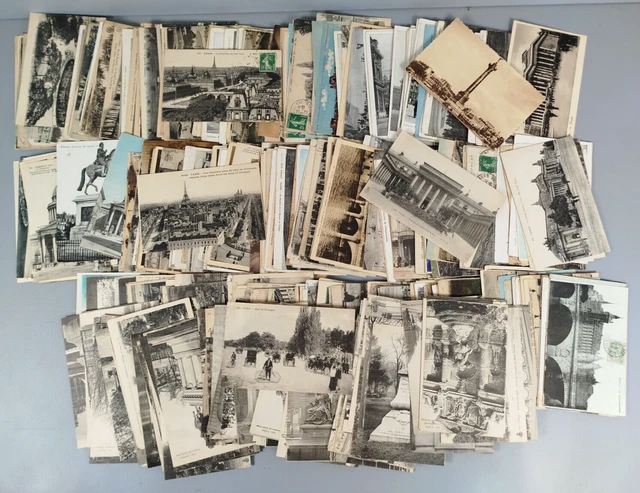 Lot De 6 Cartes Postales Anciennes (CPA) Paris Années 1900 - Collection Vintage France