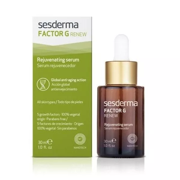 Sesderma Factor G Renew Rejuvenating Serum 30ml. Delay Aging Proven Results