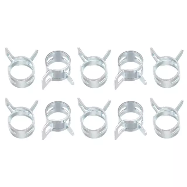 Ressort Collier Serrage 10pcs 65Mn 10mm Inter Dia Pinces Apte 10.8mm-11.9mm OD