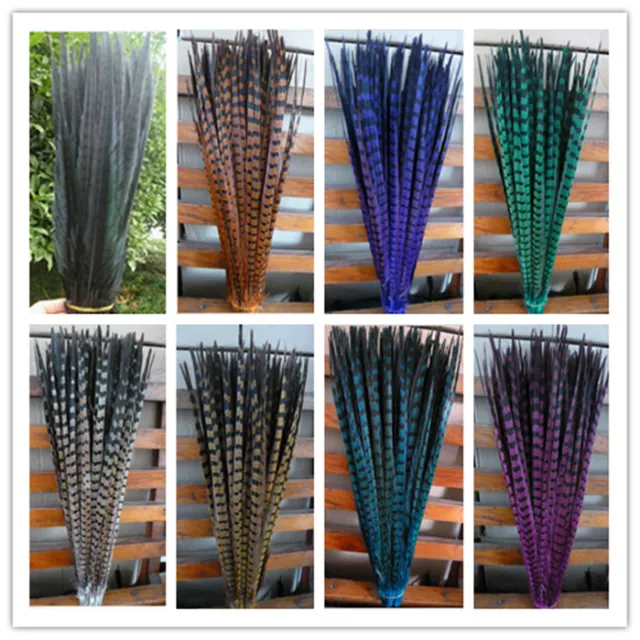 Wholesale 10Pcs 30-60cm/12-24 inches natural pheasant tail feathers