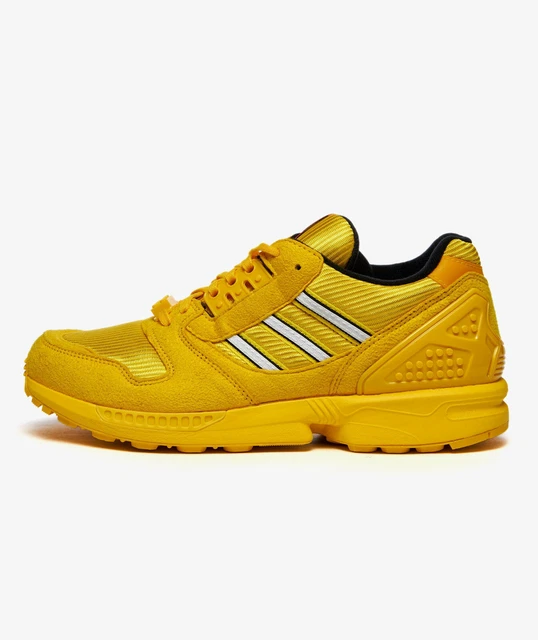 Adidas ZX 8000 Lego gelb FY7081 - Größe 47 1/3 US 12,5 UK 12 neu und ovp