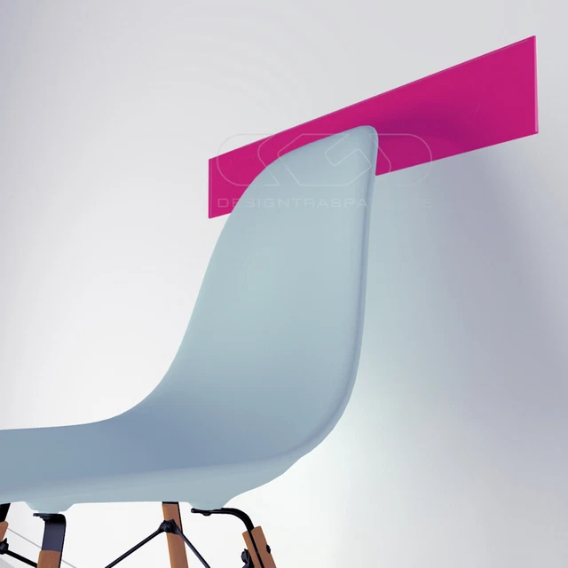 BATTISEDIA PLEXIGLASS NERO Lucido Salva Muro 99x10cm Spes 3mm Designtrasparente EUR 14,00 - IT - Foto 4