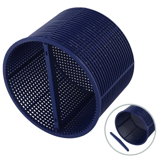 Kit Panier D'écumoire De Piscine Avec Coude à 90° - Pièces De Rechange 8928/8929 - Compatible Skimmer, Blanc - 4