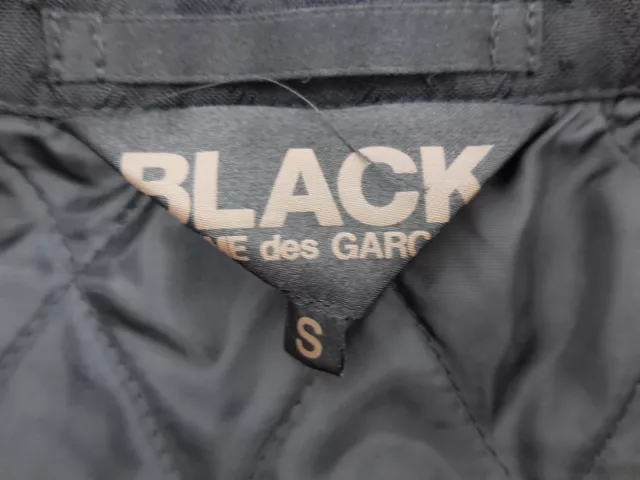 BLACK COMME DES Garcons 18Aw Stripe Jacket Size S Ester Dobby $199.99 ...