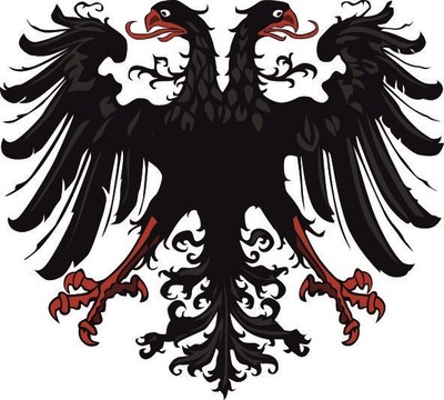Autocollant riche Adler Allemagne des autocollants sticker contour coupe 18 x 12 CM 