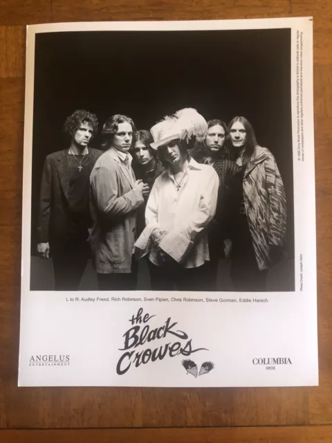 The Black Crowes Members of the Rock Group 8x10 Vintage 1998 Press Photo #4