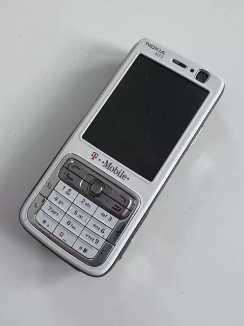 Nokia N73 White brown Unlocked Original Made in Finland Mobile Phone
