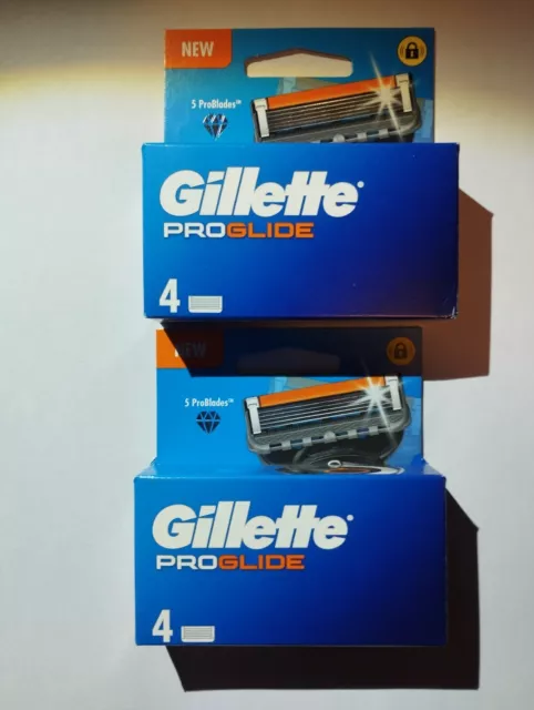 Gillette Proglide Lot de 8 lames - NEUF - ORIGINAL