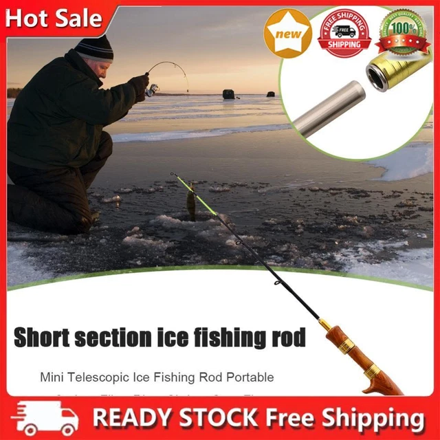 jingjing ice fishing rod, river, shrimp, winter, carp (straight handle)