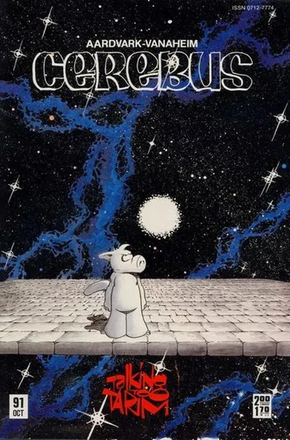 Cerebus #91 9.0 (W) VF/NM Aardvark-Vanaheim 1986 Dave Sim STOCK IMAGE