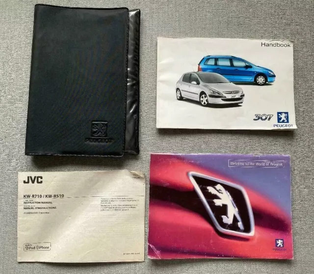 Peugeot 307 Manuale Proprietari Confezione 2001 -2005