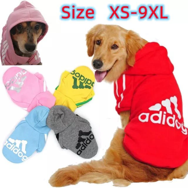 ADIDOG Hoodie warm winter Jumper Pet cat dog Clothing Warm Coat Jacket Jumper