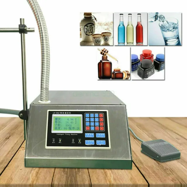 110V Automatic Filling Liquid Machine for Viscous Paste Water Cosmetic Filler