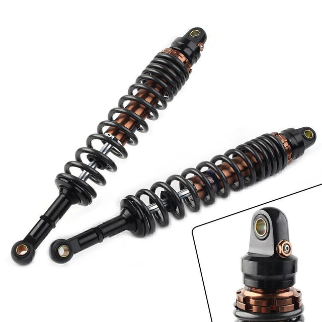 KIMISS Motorrad Stoßdämpfer Set - 2x 125mm Für ATV, Go-Kart & Scooter | 750LBS Kapazität