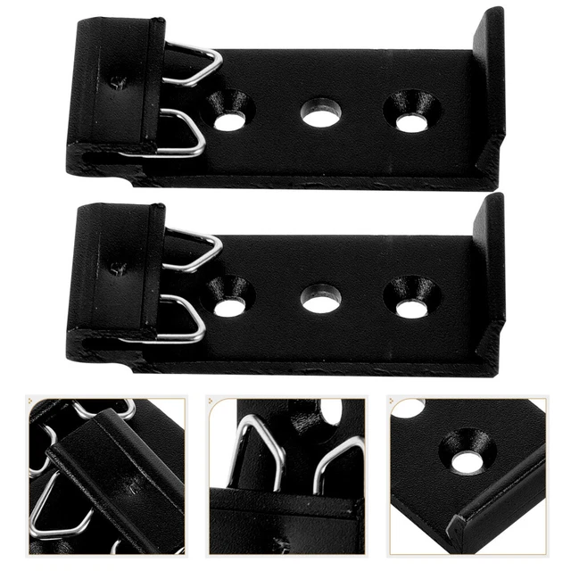 2 pz guide binario cassetto staffe comò guide cassettiere sistemi staffe binario