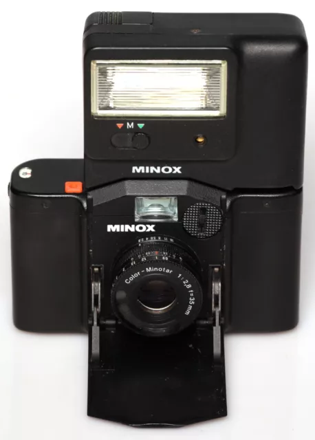 MINOX 35 GL CAMERA + flash and cases  MINT  1054