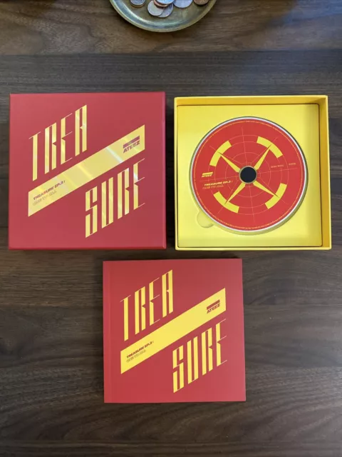 K-POP ATEEZ Treasure Ep 3 One To All Illusion CD + Photobook (No Postcards)