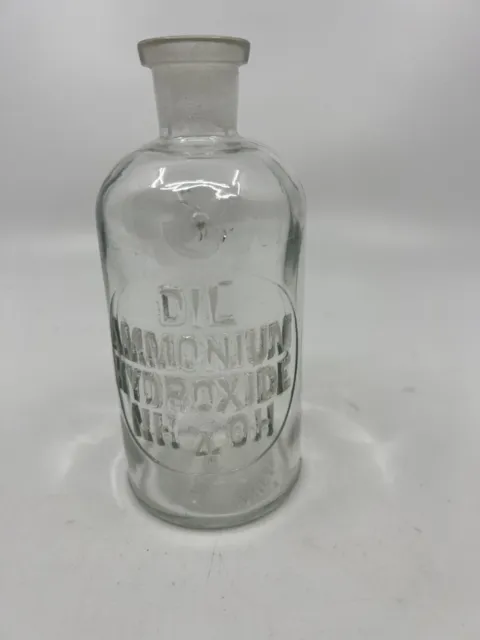 Dil Ammonium Hydroxide Nh4Oh Wheaton Nosolvit Reagent Bottle Chemistry Pharmacy