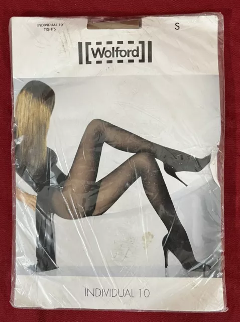 Wolford Individual 10 Denier Tights Style# 18382 Size Large (14-16